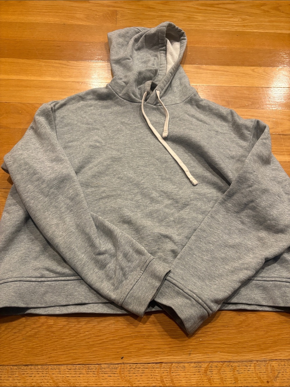 Everlane Light Gray Women's Pullover Hoodie